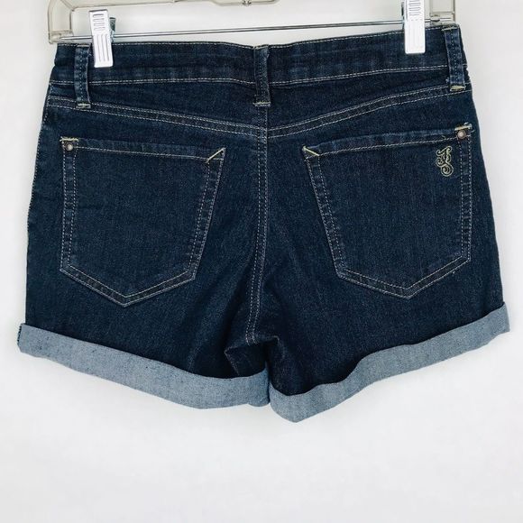 Jessica Simpson Forever Low Rise Blue Jean Shorts - Picture 6 of 8
